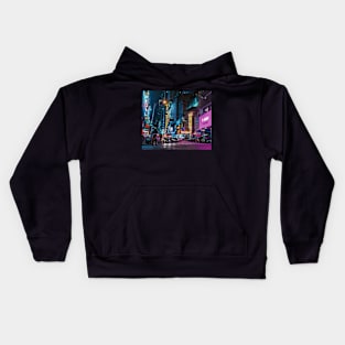 times square Kids Hoodie